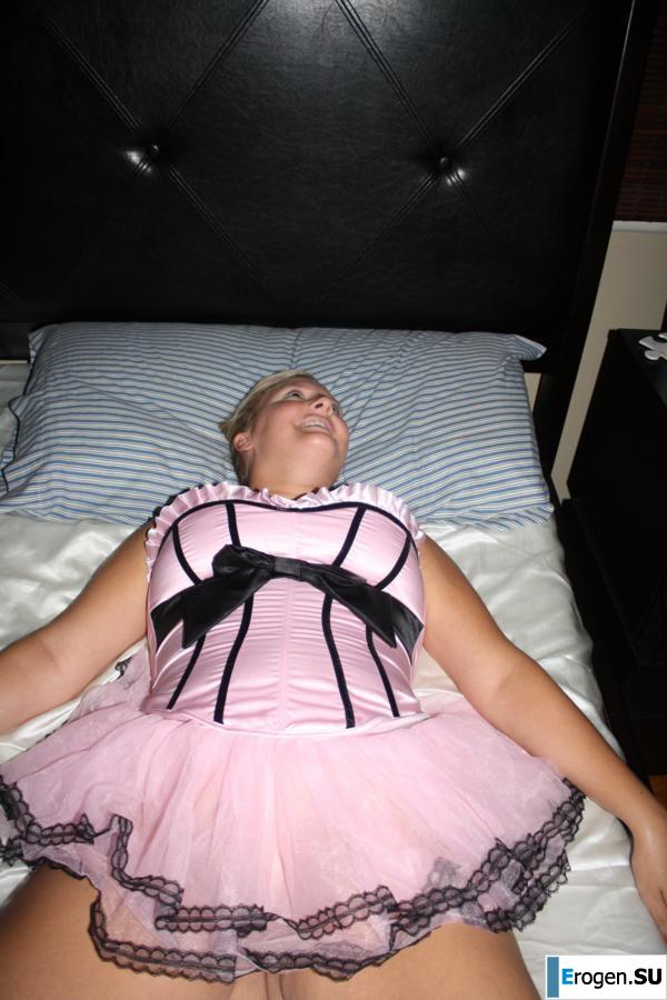 Девушка пончик и её личные фото. Фото 40