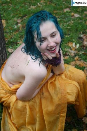 Ева в парке. Часть 3. Эскиз 21