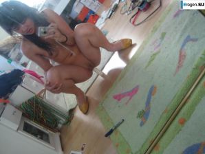 Asian has fun at home. Thumb 30