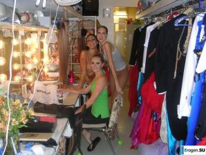 Dressing rooms, latrines, changing rooms for models. Thumb 21