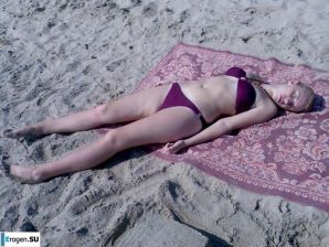 Блондинка сибирячка. Эскиз 24