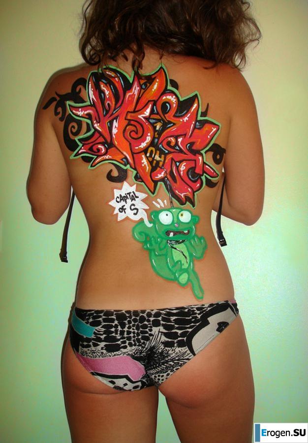Graffiti on Girls. Photo 5