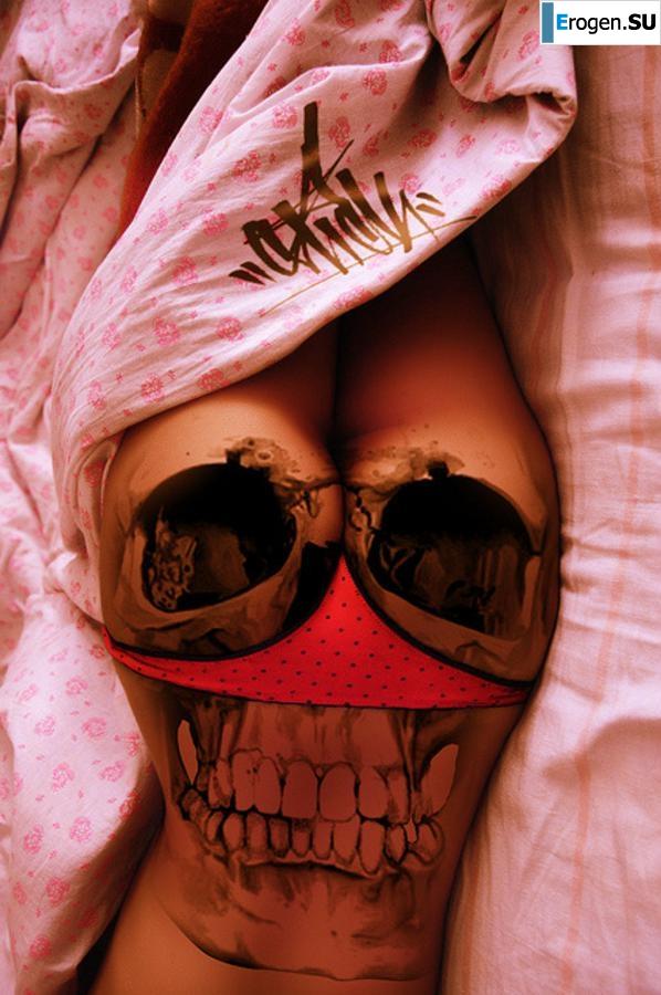 Граффити на девушках. Часть 2. Фото 29