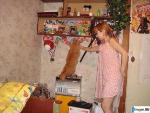 Бухие русские неформалки на крыше. Часть 2. Эскиз 5