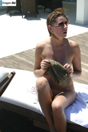 Загорелая в кепке. Эскиз 40