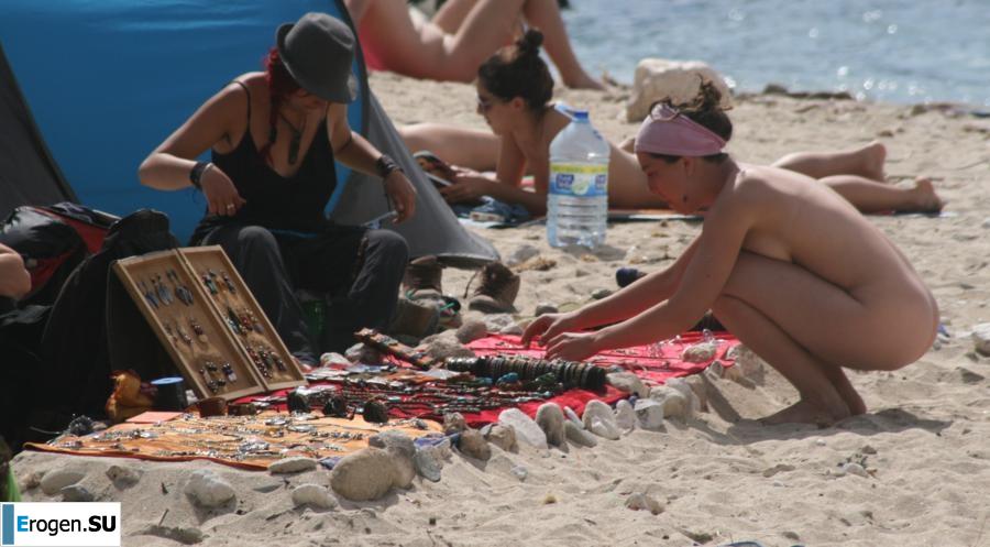 И снова хиппи. Теперь на пляжу. Часть 2. Фото 3