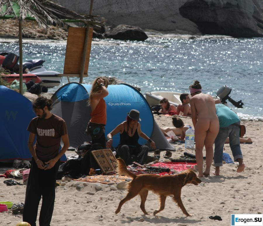 И снова хиппи. Теперь на пляжу. Часть 2. Фото 5