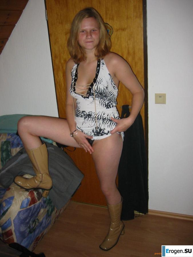 Домашняя фотосессия рыжей толстушки. Часть 2. Фото 3