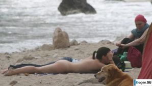 And again, hippies. Now on the beach. Part 3. Thumb 29