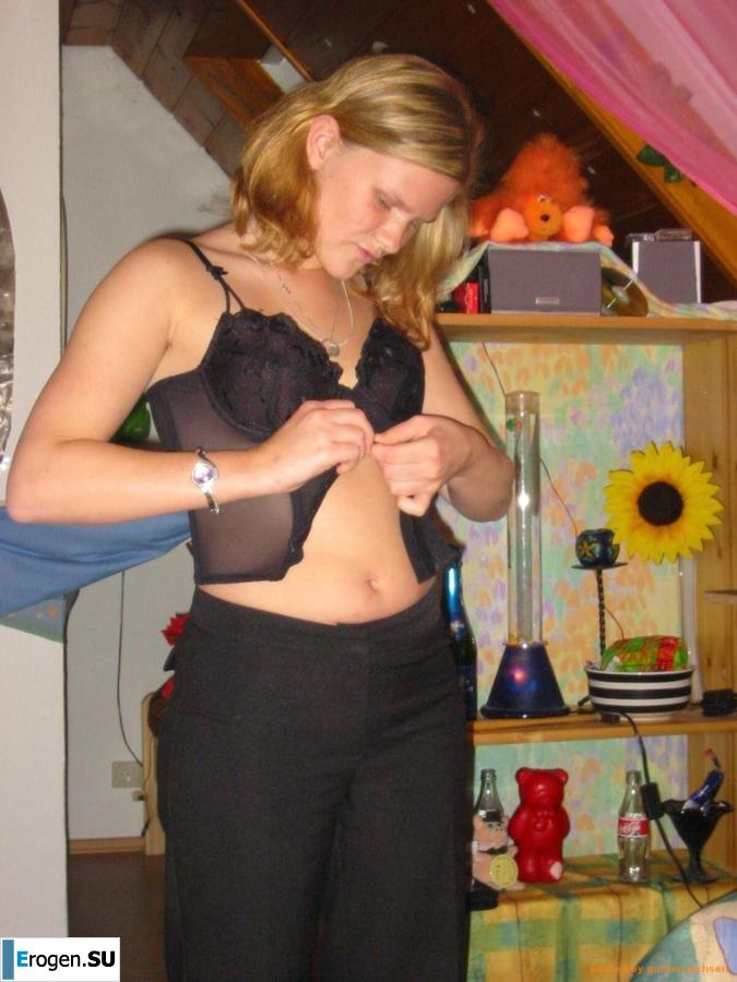 Домашняя фотосессия рыжей толстушки. Часть 5. Фото 10