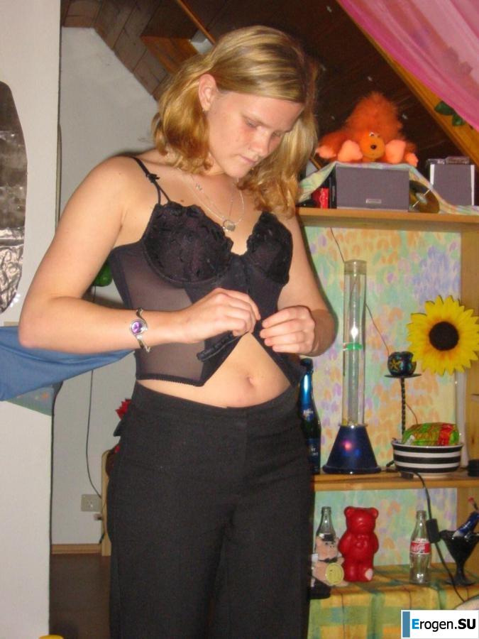 Домашняя фотосессия рыжей толстушки. Часть 5. Фото 11