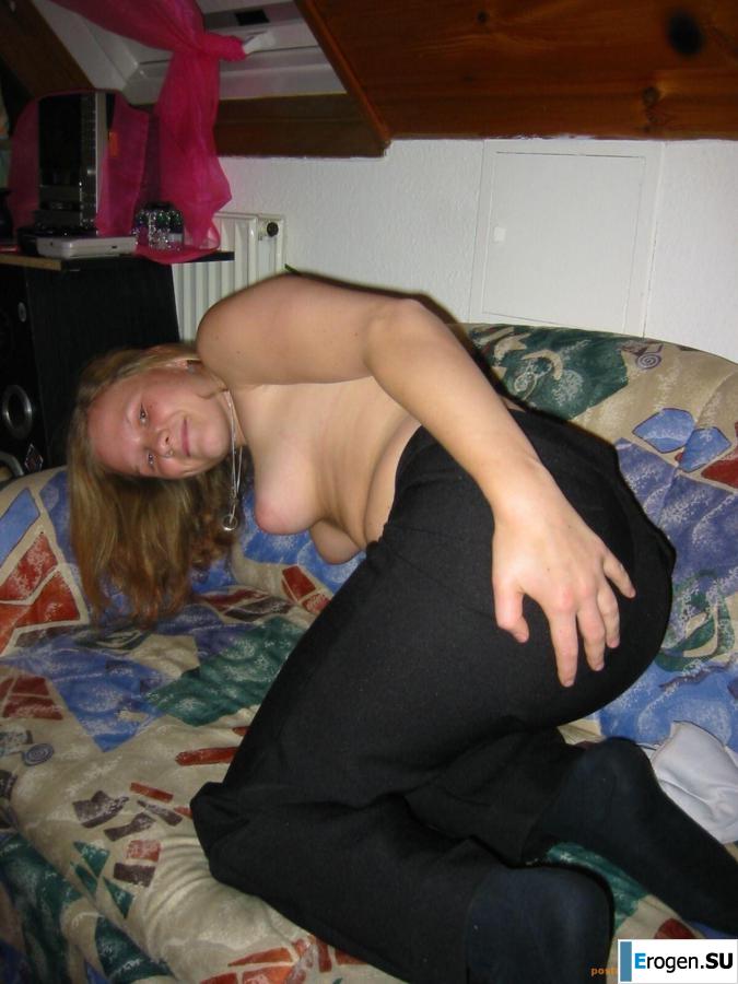 Домашняя фотосессия рыжей толстушки. Часть 5. Фото 7