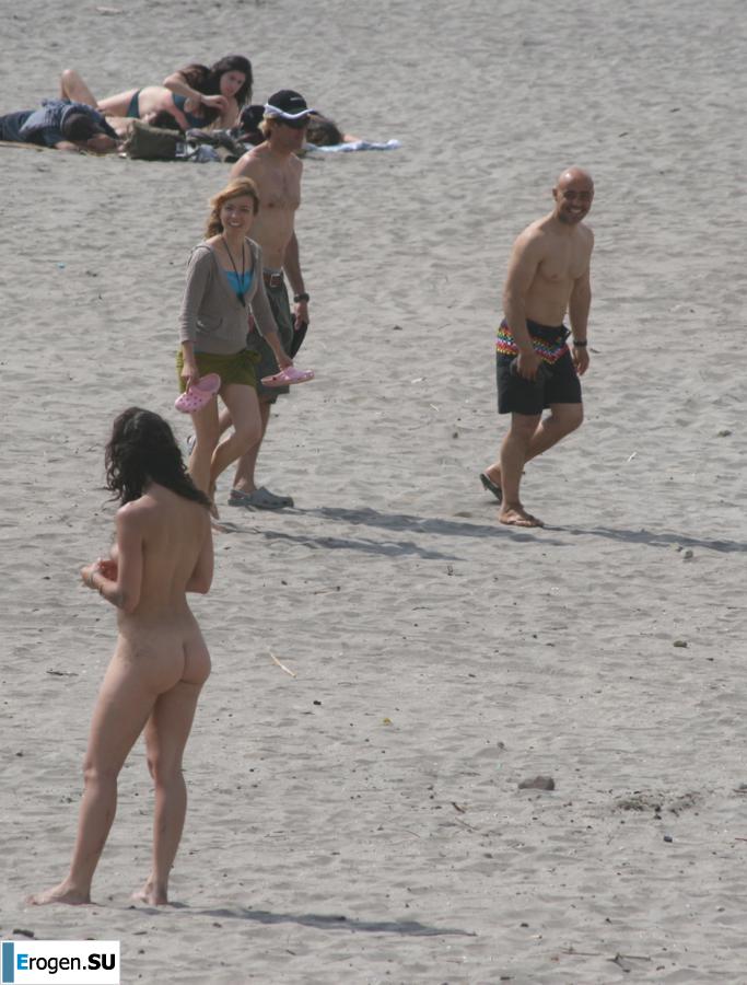 And again hippies. Now on the beach. Part 5. Photo 2