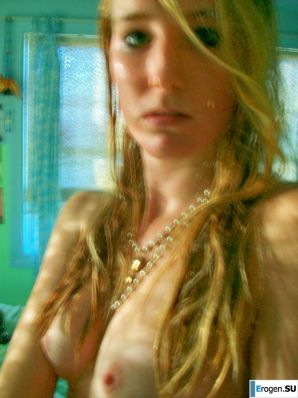 Молоденькая евроблондинка. Эскиз 12