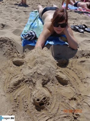 Минувшей осенью на море. Эскиз 12