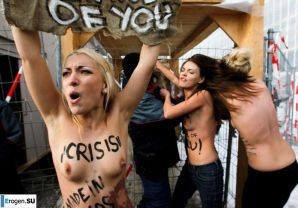 Обнажения в знак протеста. Часть 4. Эскиз 30