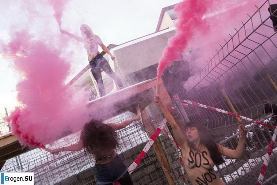 Обнажения в знак протеста. Часть 5. Фото 11