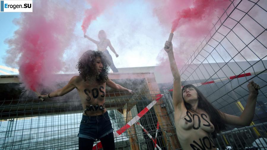 Обнажения в знак протеста. Часть 5. Фото 15