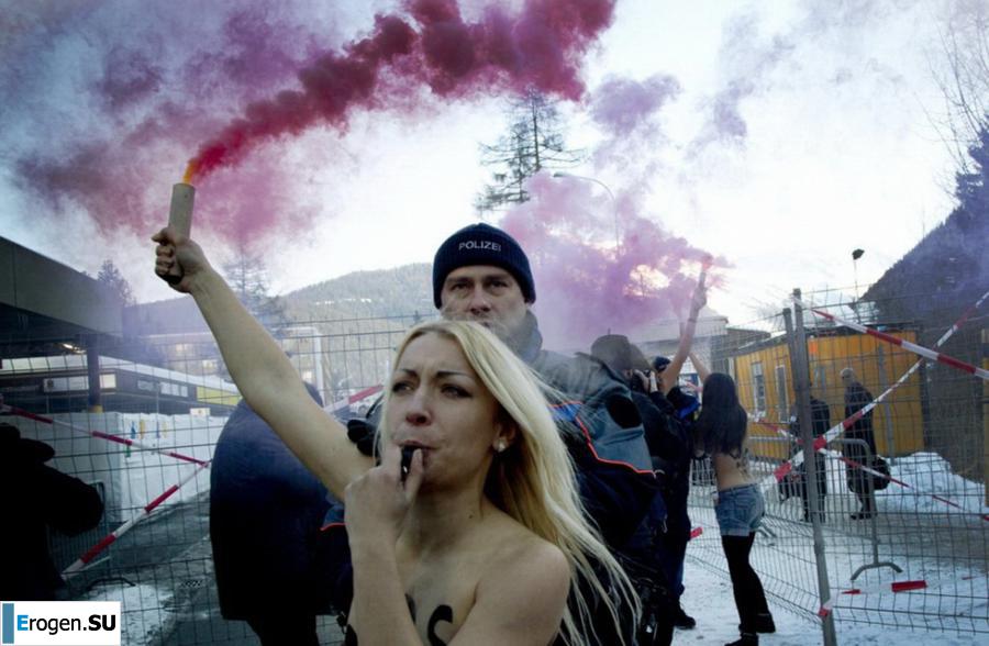 Обнажения в знак протеста. Часть 5. Фото 19