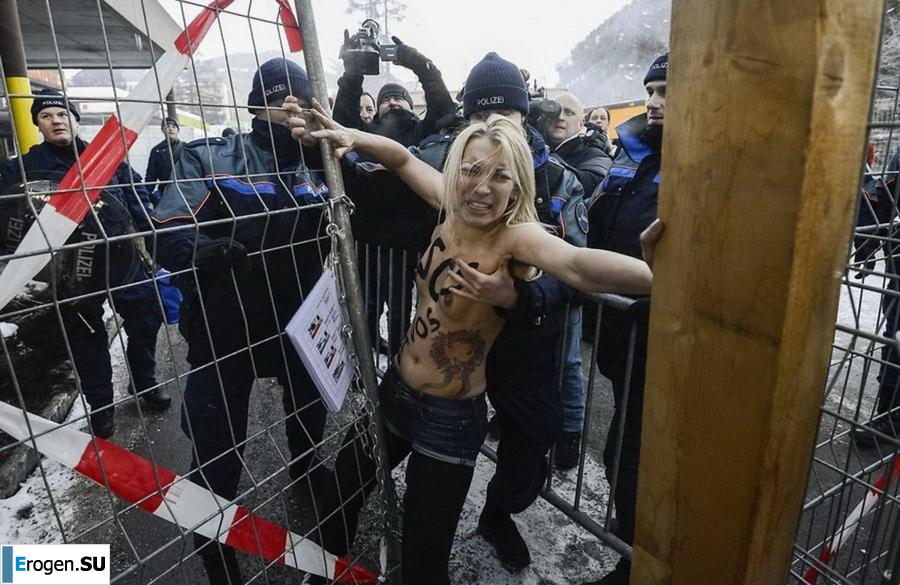 Обнажения в знак протеста. Часть 5. Фото 24