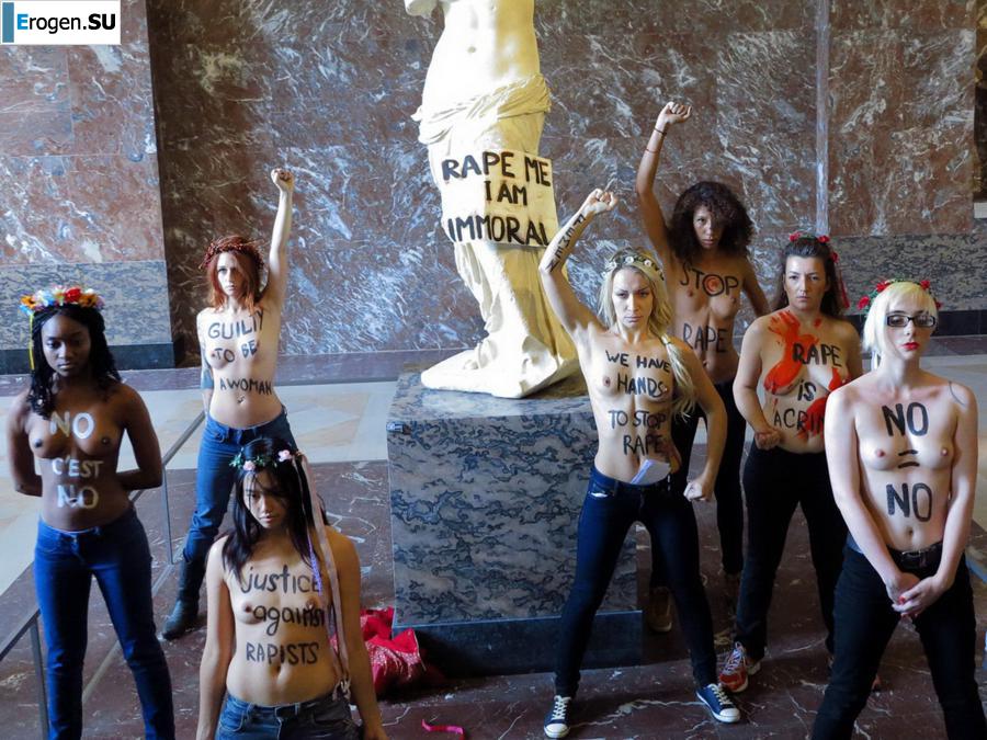 Обнажения в знак протеста. Часть 5. Фото 31