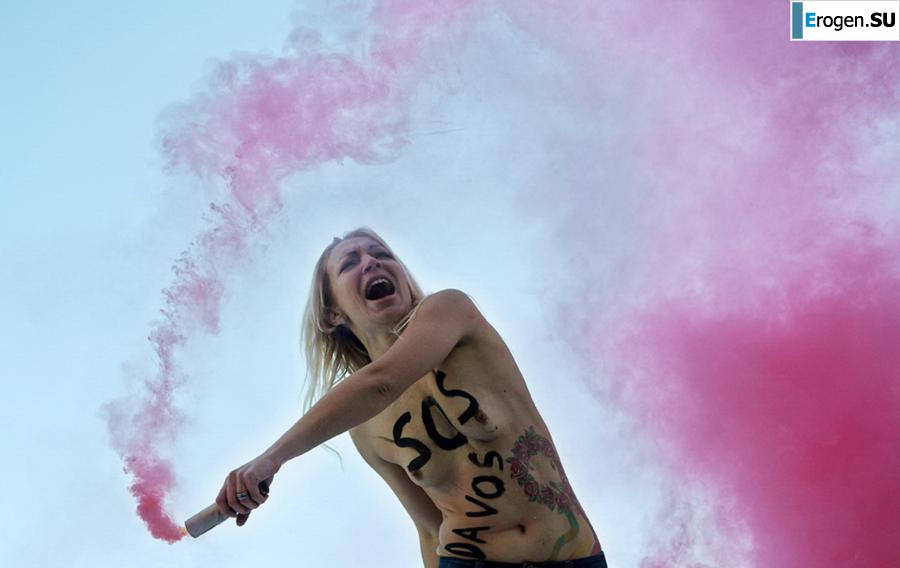 Обнажения в знак протеста. Часть 5. Фото 5