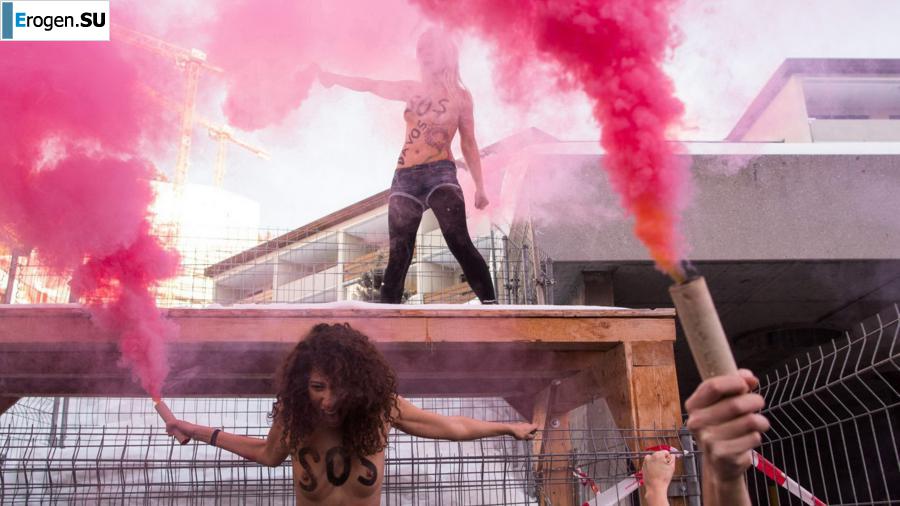 Обнажения в знак протеста. Часть 5. Фото 6