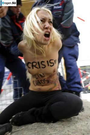 Обнажения в знак протеста. Часть 5. Эскиз 12