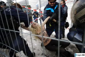 Обнажения в знак протеста. Часть 5. Эскиз 18