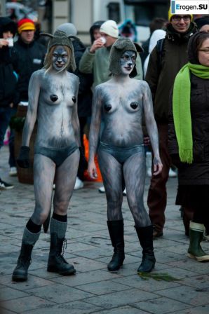 Обнажения в знак протеста. Часть 5. Эскиз 35