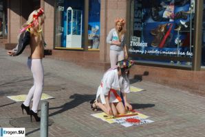 Обнажения в знак протеста. Часть 5. Эскиз 36