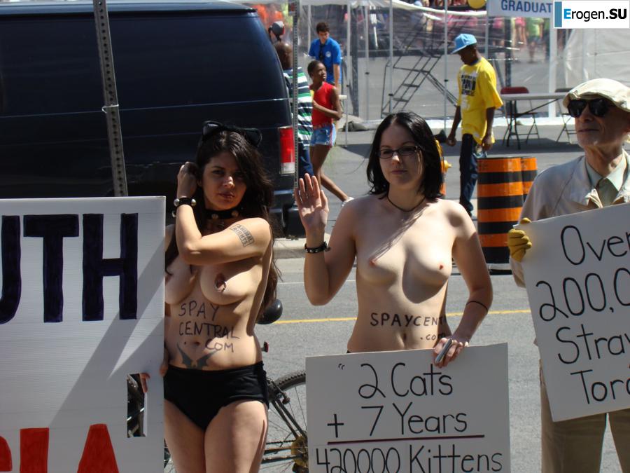 Обнажения в знак протеста. Часть 6. Фото 10