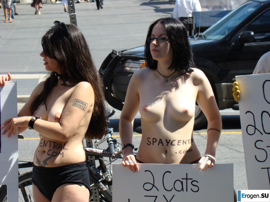 Обнажения в знак протеста. Часть 6. Фото 13