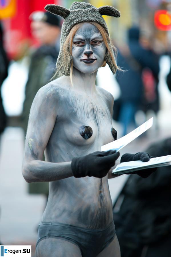 Обнажения в знак протеста. Часть 6. Фото 31