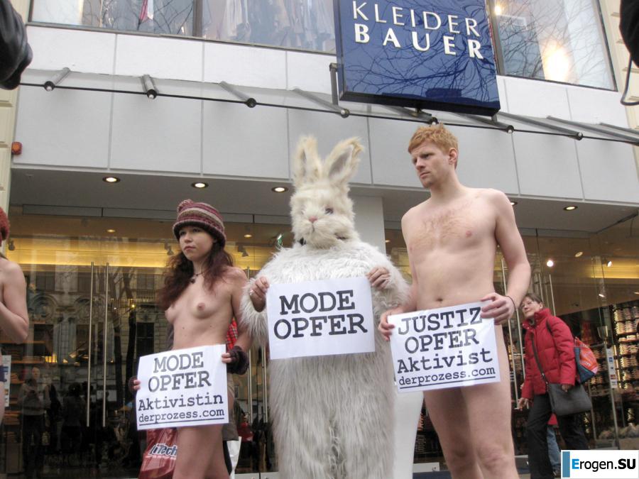 Обнажения в знак протеста. Часть 6. Фото 33