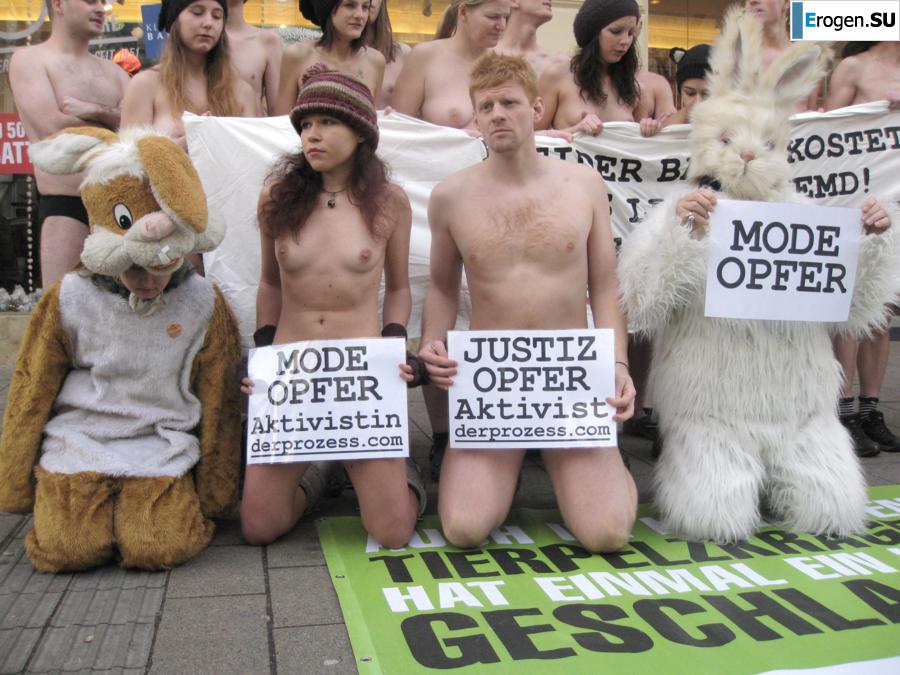 Обнажения в знак протеста. Часть 6. Фото 34