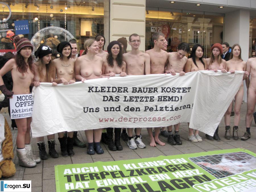 Обнажения в знак протеста. Часть 6. Фото 35