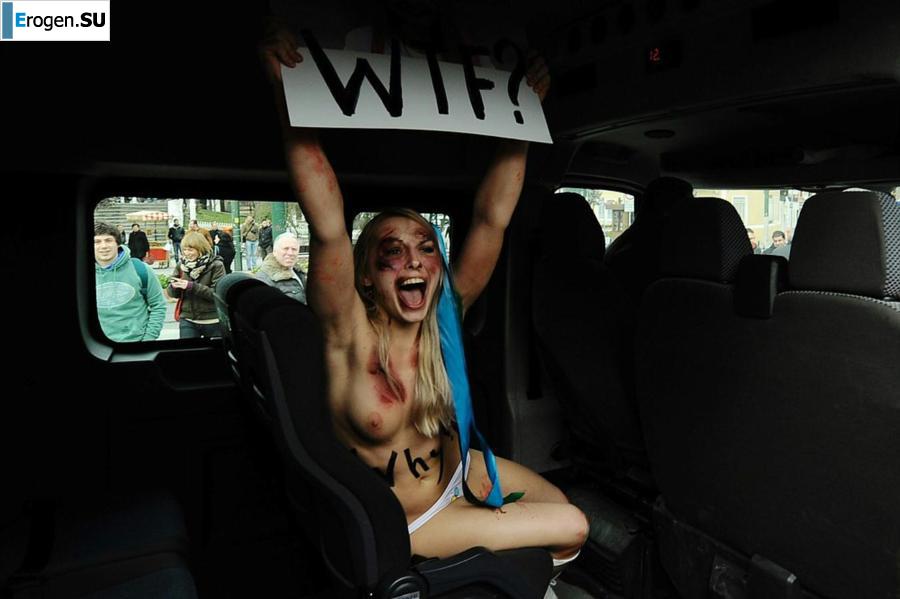 Обнажения в знак протеста. Часть 6. Фото 45