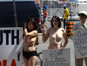 Обнажения в знак протеста. Часть 6. Эскиз 10