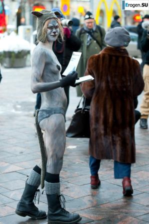 Обнажения в знак протеста. Часть 6. Эскиз 30