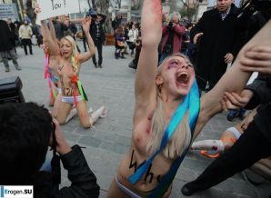 Обнажения в знак протеста. Часть 6. Эскиз 42