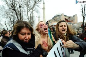 Обнажения в знак протеста. Часть 6. Эскиз 47