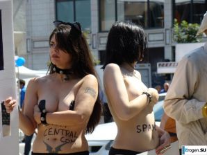 Обнажения в знак протеста. Часть 6. Эскиз 6