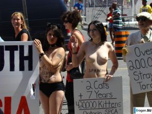 Обнажения в знак протеста. Часть 6. Эскиз 9