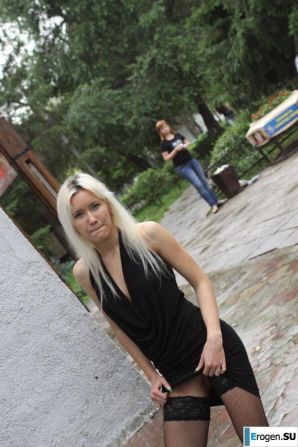 Nastya from Samara walks around the city and shows herself. Part 3. Thumb 30