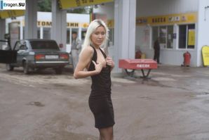 Nastya from Samara walks around the city and shows herself. Part 9. Thumb 29