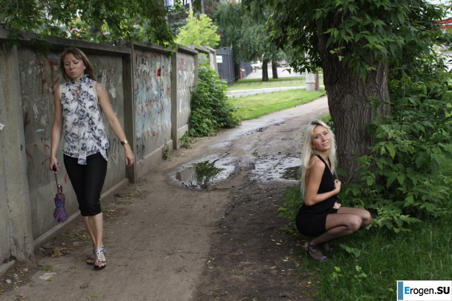 Nastya from Samara walks around the city and shows herself. Part 10. Photo 21