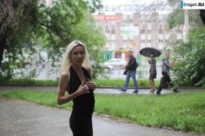 Настя из Самары ходит по городу и показывает себя. Часть 12. Эскиз 33