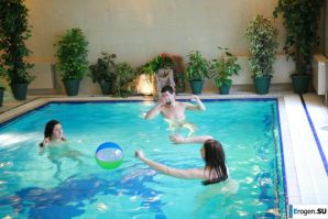 Czech nudists in the pool. Part 2. Thumb 21