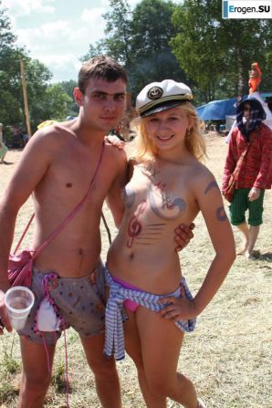 Фото со слета хиппи. Часть 2. Эскиз 27